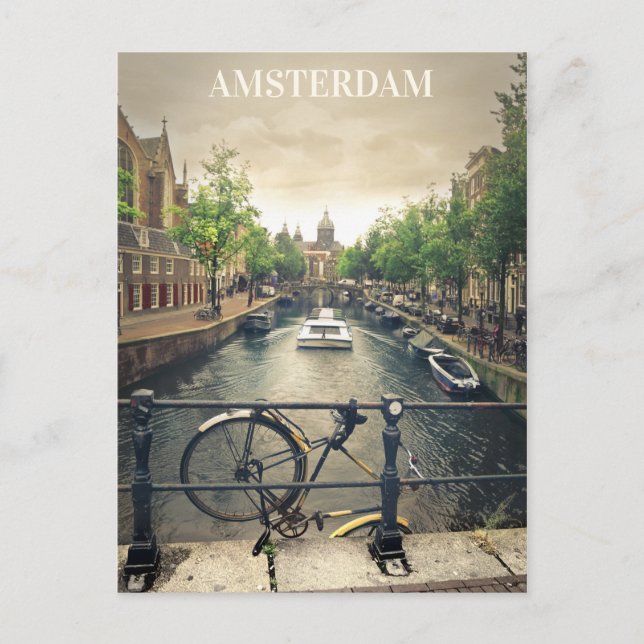 Carte postale Amsterdam (Devant)