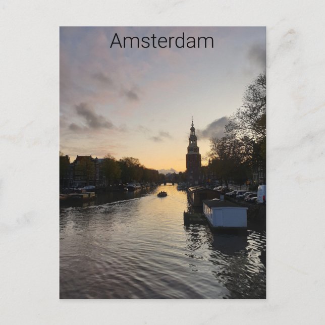 Carte Postale Amsterdam (Devant)