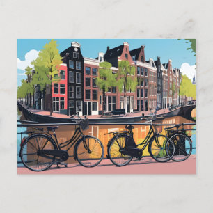 Carte Postale Amsterdam