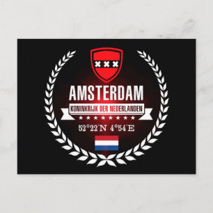 Carte Postale Amsterdam