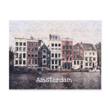Carte postale Amsterdam House