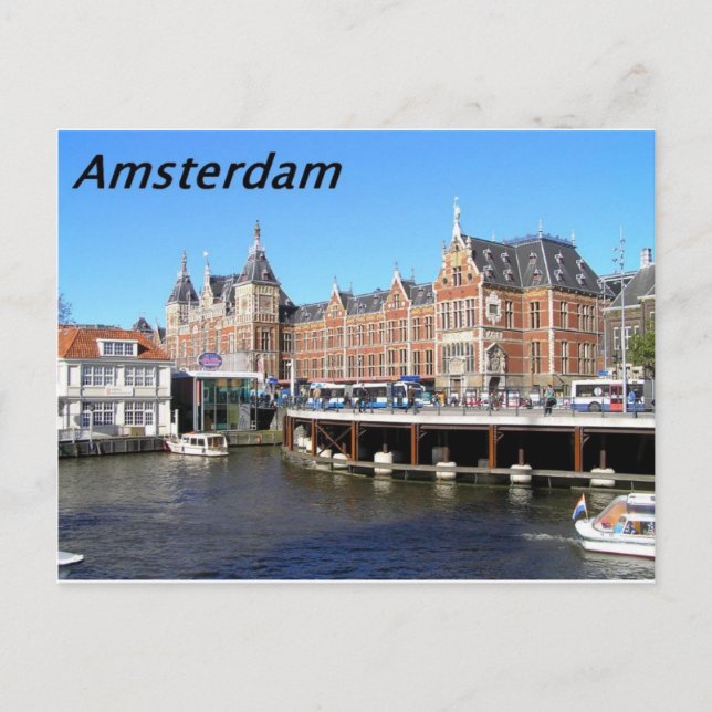 Carte Postale Amsterdam-le-Pays-Bas—[kan.k] (Devant)