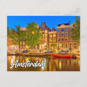 Carte Postale Amsterdam, Pays-Bas