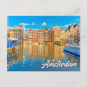 Carte Postale Amsterdam, Pays-Bas