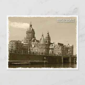 Carte Postale Amsterdam, Pays-Bas