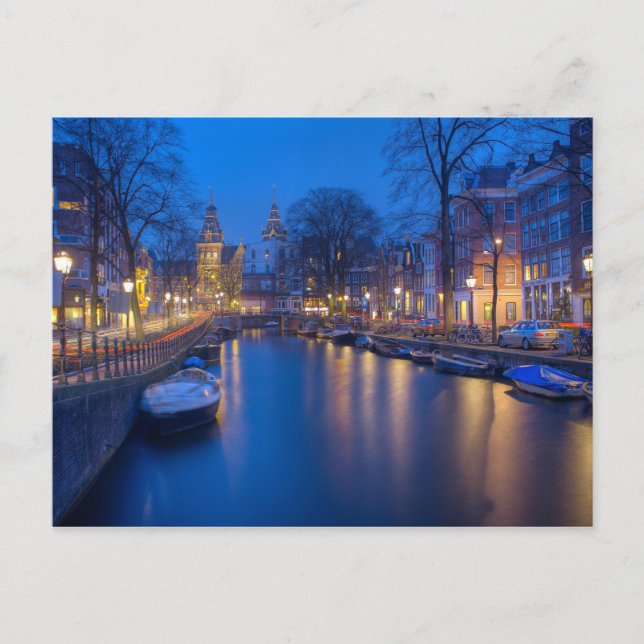 Carte postale Amsterdam, Pays-Bas Photography (Devant)