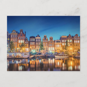 Carte Postale Amsterdam, Pays-Bas Postcard