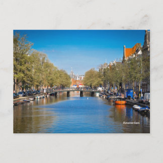 Carte Postale Amsterdam - Rivière