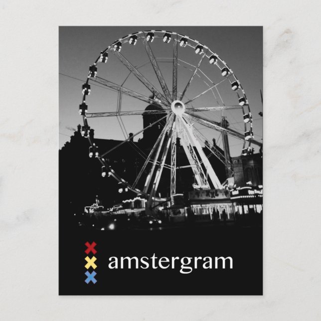 Carte Postale Amstergram Palace (Devant)