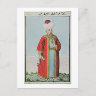 Carte Postale Amurath (Murad) II (1404-51) Sultan 1421-51, de