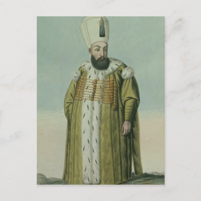 Carte Postale Amurath (Murad) III (1546-95) Sultan 1574-95, frai (Devant)