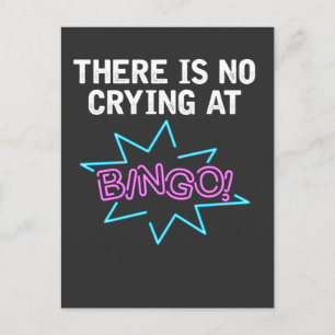 Carte Postale Amusant Bingo Lover dire joueur et joueur