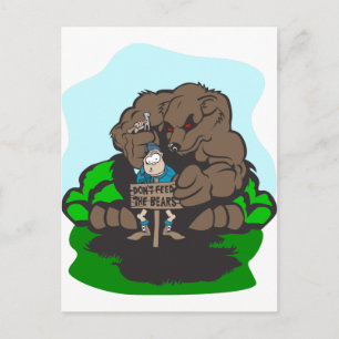 Carte Postale Amusement Camping