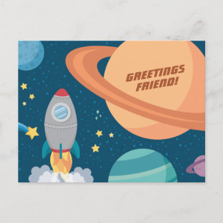 Carte Postale Amusement Espace