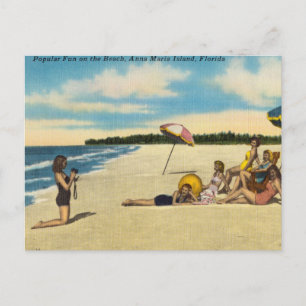 Carte Postale Amusement populaire, Ana Maria Island, Floride