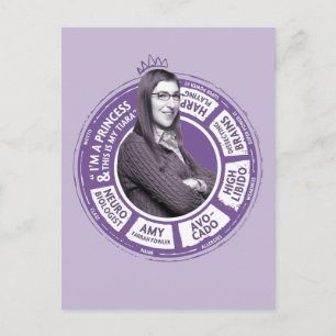 Carte Postale Amy Farrah Fowler - Graphique d'informations