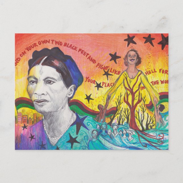 Carte postale Amy-Jacques Garvey (Devant)
