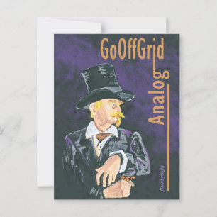 Carte Postale Analogique - Sortie hors grille #05