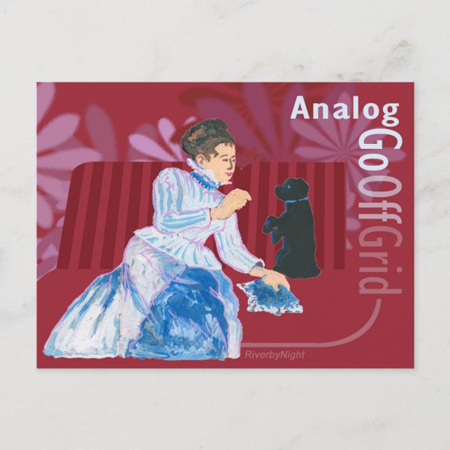 Carte Postale Analogique - Sortie hors grille #07 (Devant)