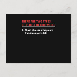 Carte Postale Analyste de données amusant Analyste de données Do
