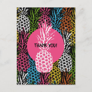 Carte Postale Ananas Sauvage et Sucré