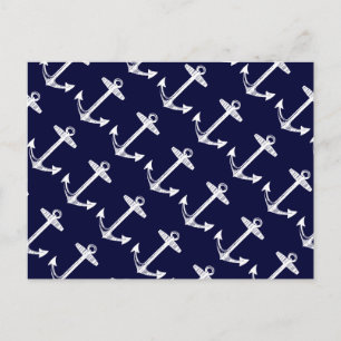 Carte Postale Anchor Pattern
