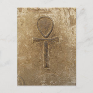 Carte Postale Ancien Ancien Ankh égyptien, clé de la vie