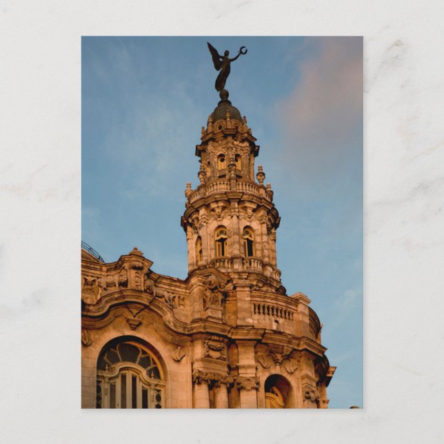 Carte Postale Ancien bâtiment Spire, La Havane, Cuba (Devant)