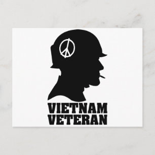 Carte Postale Ancien combattant de la guerre du Vietnam