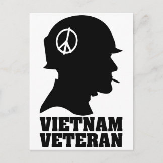 Carte Postale Ancien combattant de la guerre du Vietnam