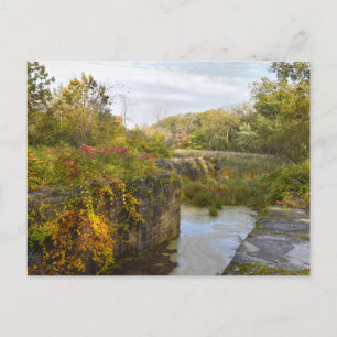 Carte Postale Ancien écluse 19 du canal Erie, New York