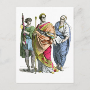 Carte Postale Ancien empereur romain