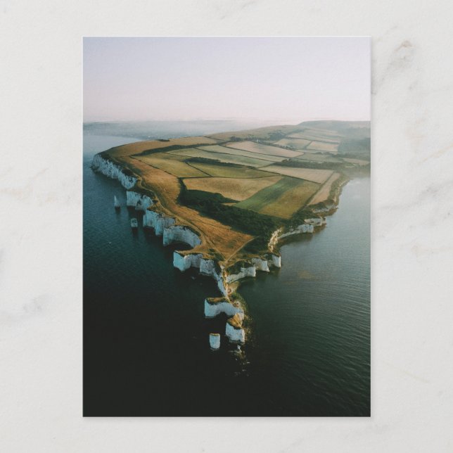 CARTE POSTALE ANCIEN HARRY ROCKS, ÎLE DE PURBECK, ANGLETERRE (Devant)