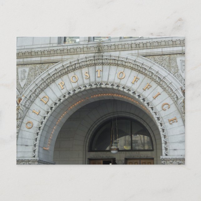 Carte Postale Ancien pavillon du bureau de poste Washington DC (Devant)