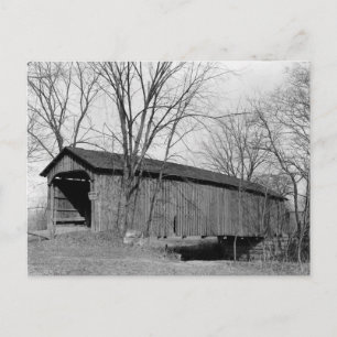 Carte Postale Ancien pont couvert