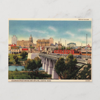 Carte postale ancienne - Austin, Texas