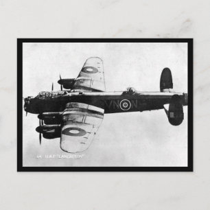 Carte postale ancienne - Bombardier Lancaster de l