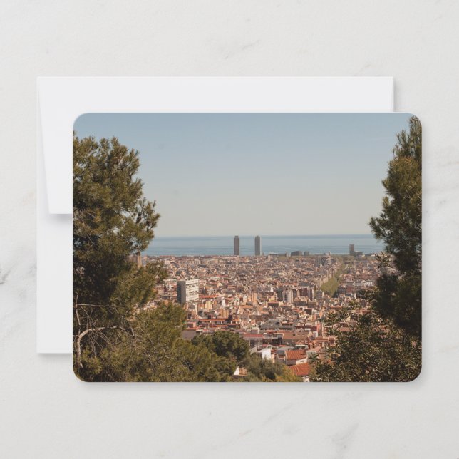 Carte postale ancienne de Barcelone (Devant)
