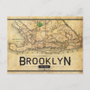 Carte postale ancienne de Brooklyn