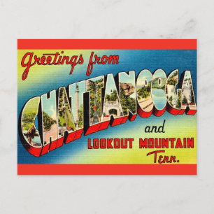 Carte postale ancienne de Chattanooga Tennessee