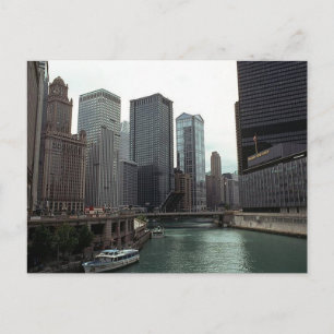 Carte postale ancienne de Chicago Ancien emplaceme