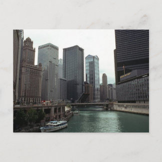Carte postale ancienne de Chicago Ancien emplaceme