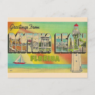 Carte postale ancienne de Daytona Beach