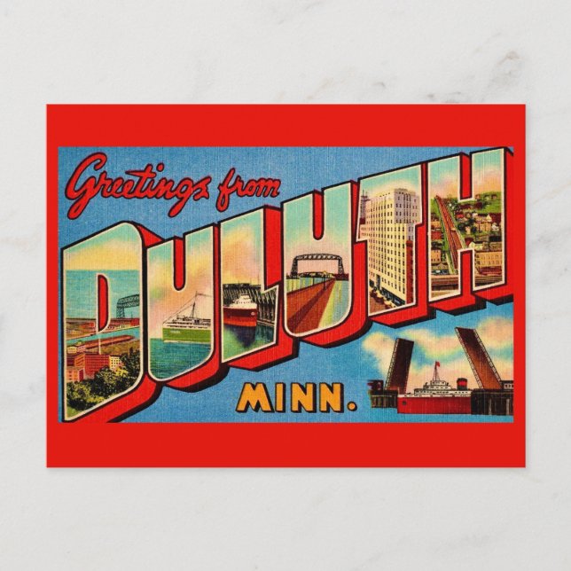 Carte postale ancienne de Duluth MI  (Devant)