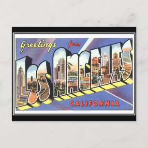 Carte postale ancienne de Los Angeles