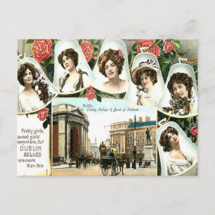 Carte postale ancienne - Dublin, Irlande