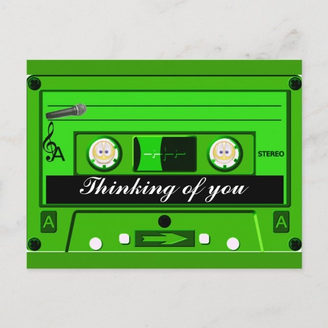 Carte Postale Ancienne école, Cassette_ (Devant)