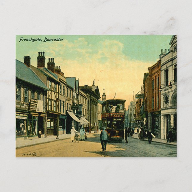 Carte postale ancienne - Frenchgate, Doncaster, Yo (Devant)