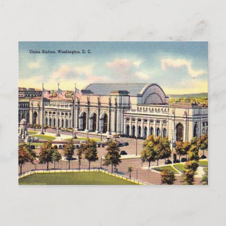 Carte postale ancienne - Gare centrale de Washingt