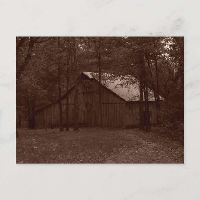 Carte Postale Ancienne grange (Devant)